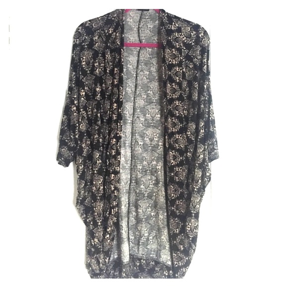 Cardigan/Kimono. Super comfortable and stretchy.