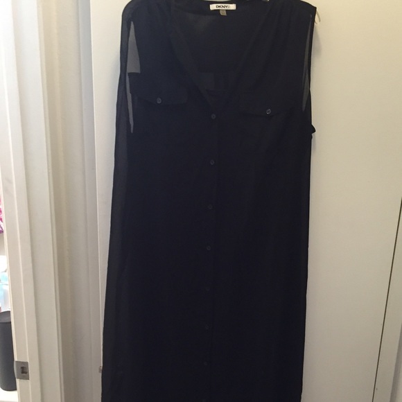 DKNY Dresses & Skirts - DKNY dress black 1x