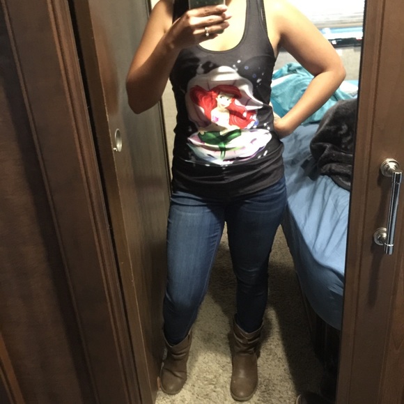 ❣Black tank top❣Ariel❣Little Mermaid ❣