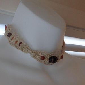 Handmade intricate choker