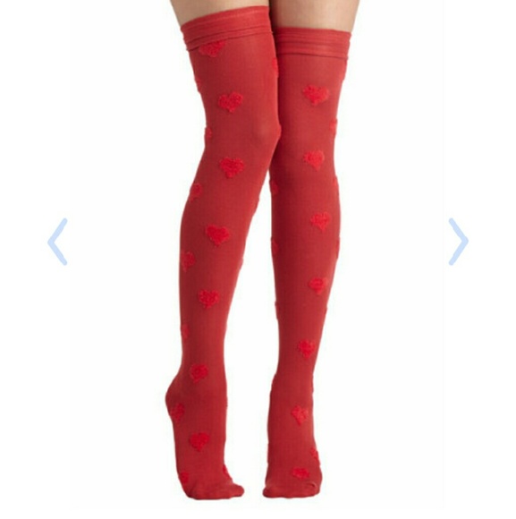 Betsey Johnson/Modcloth warm fuzzy feelings socks