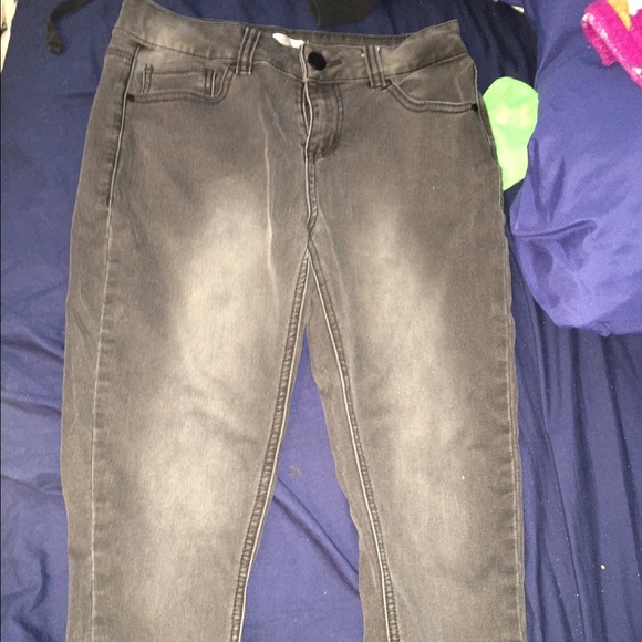 Grey jeans