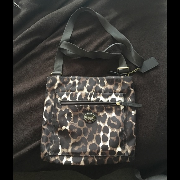 Coach cross body purse.
