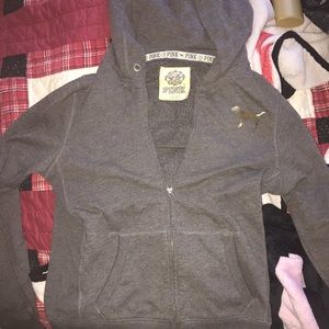 🎀PINK HOODIE🎀 worn condition