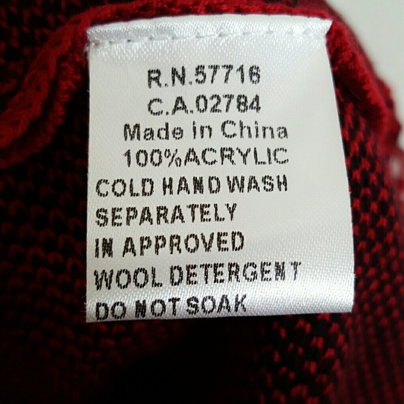 Open Front Chevron Sweater/Poncho - Picture 3 of 4