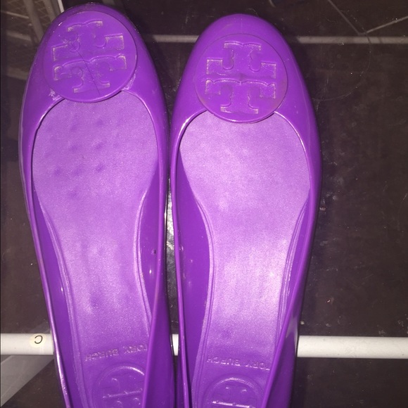 Tory BurchPurple Jelly Flats
