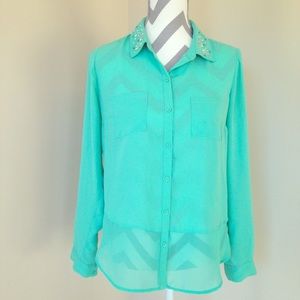 Candie's Button Up Shirt