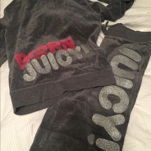 Juicy tracksuit. Lightly worn