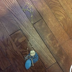 "Hope" charm necklace