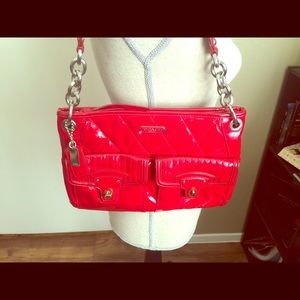 Coach poppy liquid gloss bag sale!!