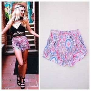LF Mika & Gala Printed Soft Shorts