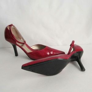 Fioni Shoes - Marvel Red Shoes Ankle Strap Heels size 8.5 Fioni Fioni Shoes - Marvel Red Shoes Ankle Strap Heels size 8.5 Fioni