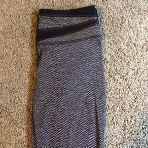 Black and Grey Lululemon Leggings