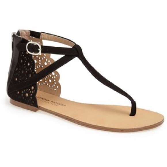 Julianne Hough for Sole Society Black Sandals