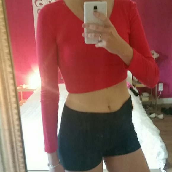 Red Crop Top - Picture 4 of 4