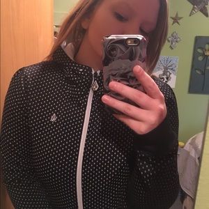 Volcom zip up sweatshirt