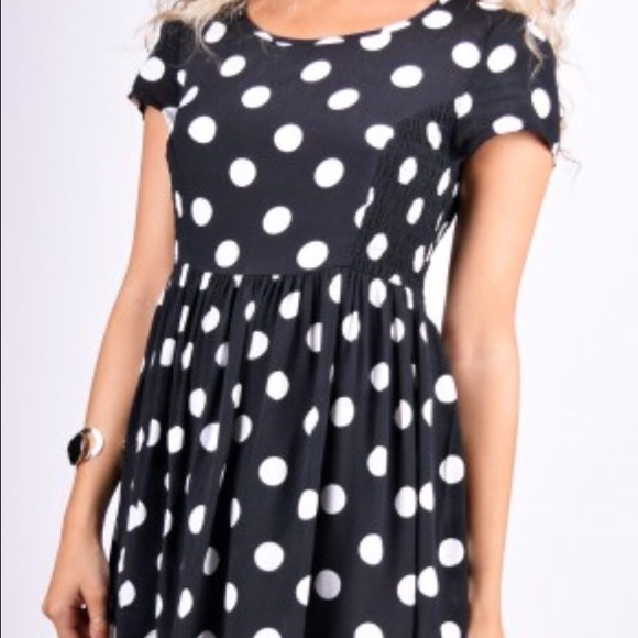 Brand new polka dot Mink Pink skater dress - Picture 1 of 3