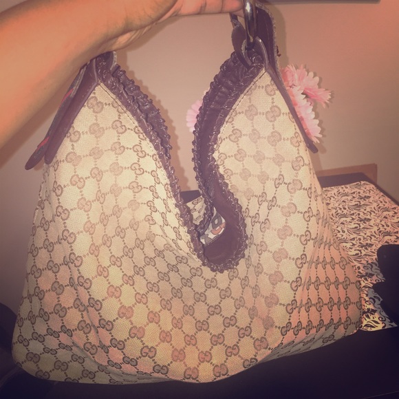 Beautiful tan and brown bag