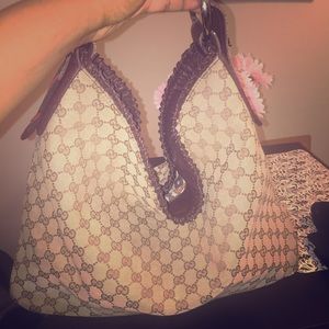 Beautiful tan and brown bag