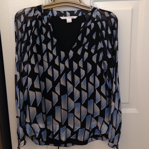 Diane Von Furstenberg silk blouse