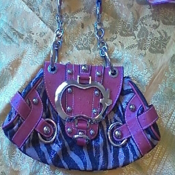 Guess Bags Guess Shoulder Bag Leopard Print Red Detail M Poshmark