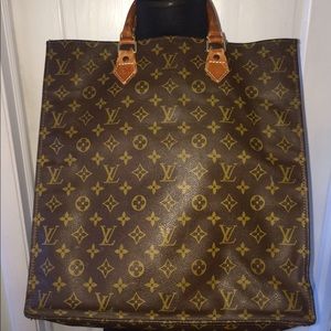 Vintage Louis Vuitton Sac Plat Tote Bag