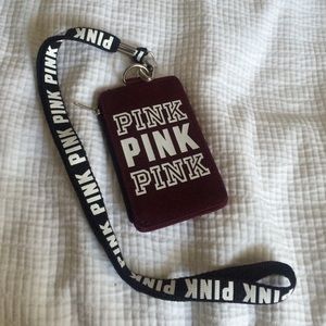 PINK lanyard