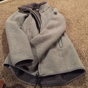 Bench Brand Gray Full-Zip Fleece jacket
