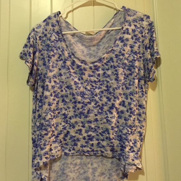 High Low Crop Top