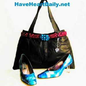 J Renee Shoes - Blue Marbleized Shoe Heels size 8 by J Renee J Renee Shoes - Blue Marbleized Shoe Heels size 8 by J Renee