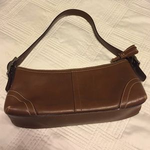 Brown Leather Coach