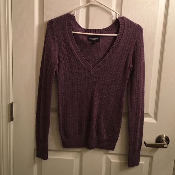 American Eagle cable knit sweater