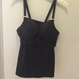 Lane Bryant 40c swim suit tankini top