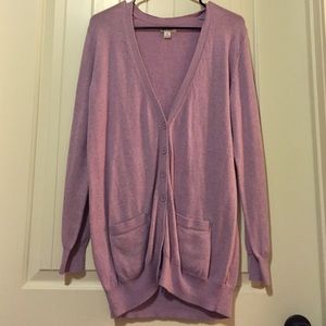 Oversized boyfriend cardigan