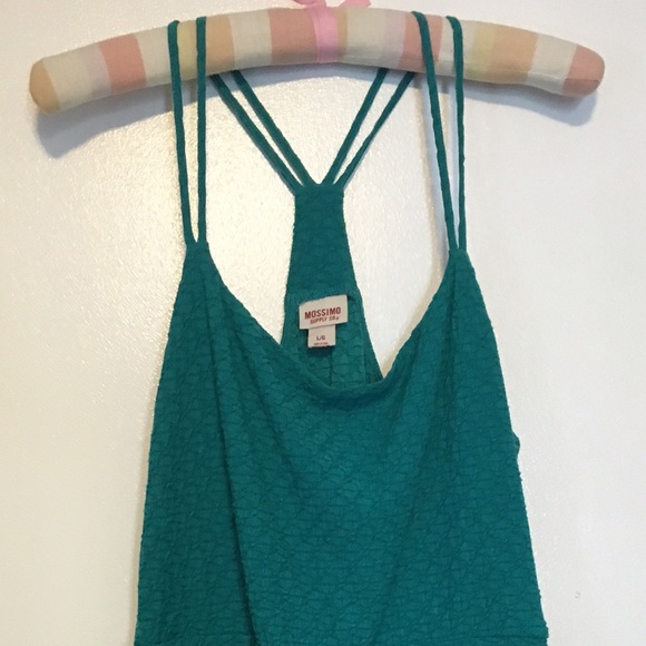 Teal summer dress