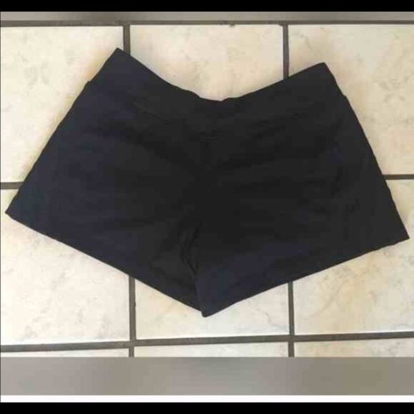 Adidas spandex shorts with inner lining.