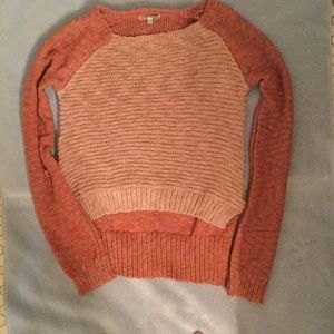 Tobi two-toned knit sweater