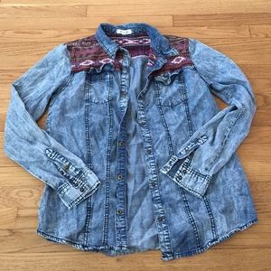 Denim Button Down