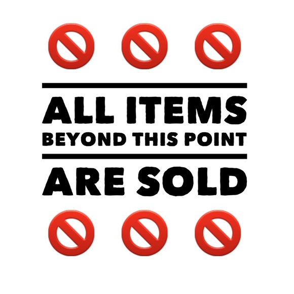 🚫 All times beyond this point are SOLD 🚫