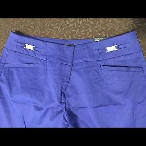 NWT royal blue cropped pants