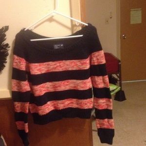 Off the shoulder American Eagle sweater