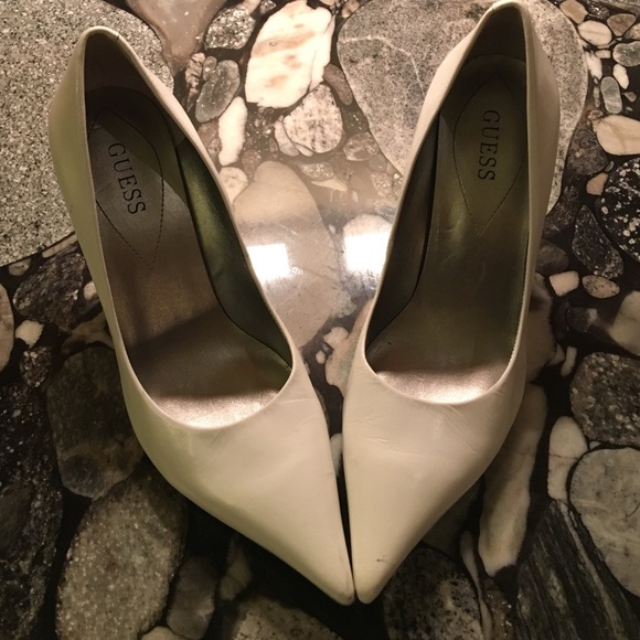 Guess White Heels - Picture 2 of 4