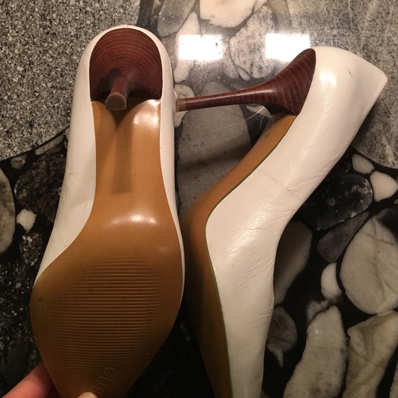 Guess White Heels - Picture 3 of 4