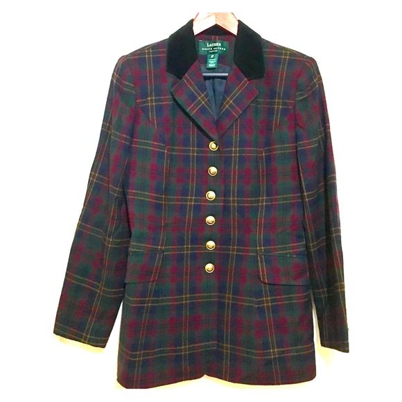 🐎Wool Blazer Ralph Lauren Petites 8🐎