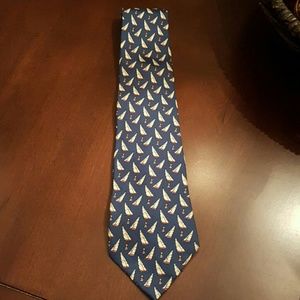 Ralph Lauren sailboat tie