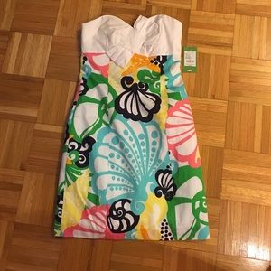 Lilly Pulitzer strapless dress