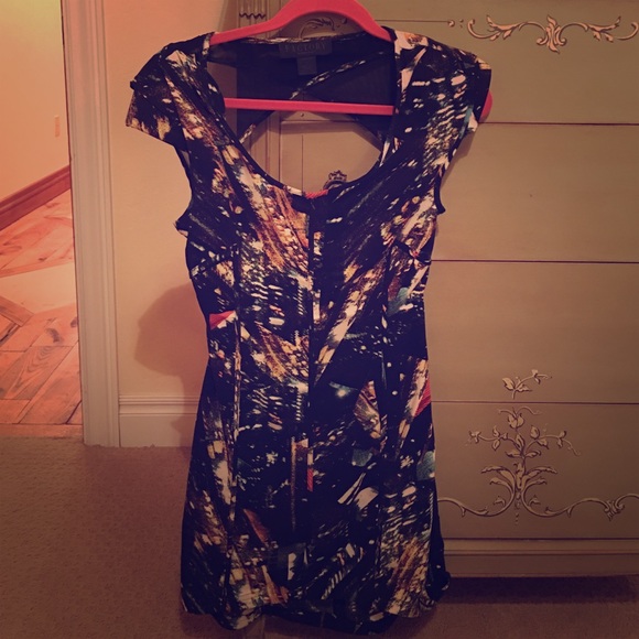 FACTORY Shoulder Pad Dress