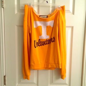 Cute off the shoulder TN sweatshirt