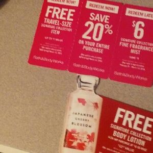 Bath and body SAVINGS