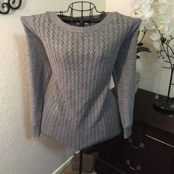 Maternity grey sweater